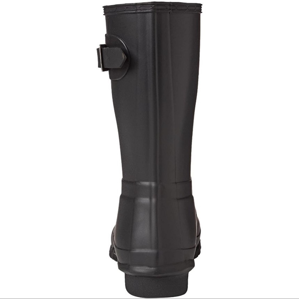 NWT HUNTER Original Short Rain Boots Black Size 10 - Picture 7 of 7